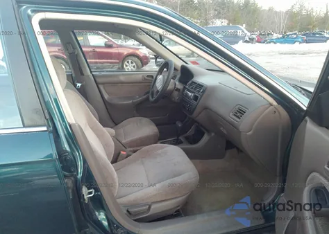 1997 Honda Civic Lx from USA, damaged, VIN 2HGEJ6675VH541107